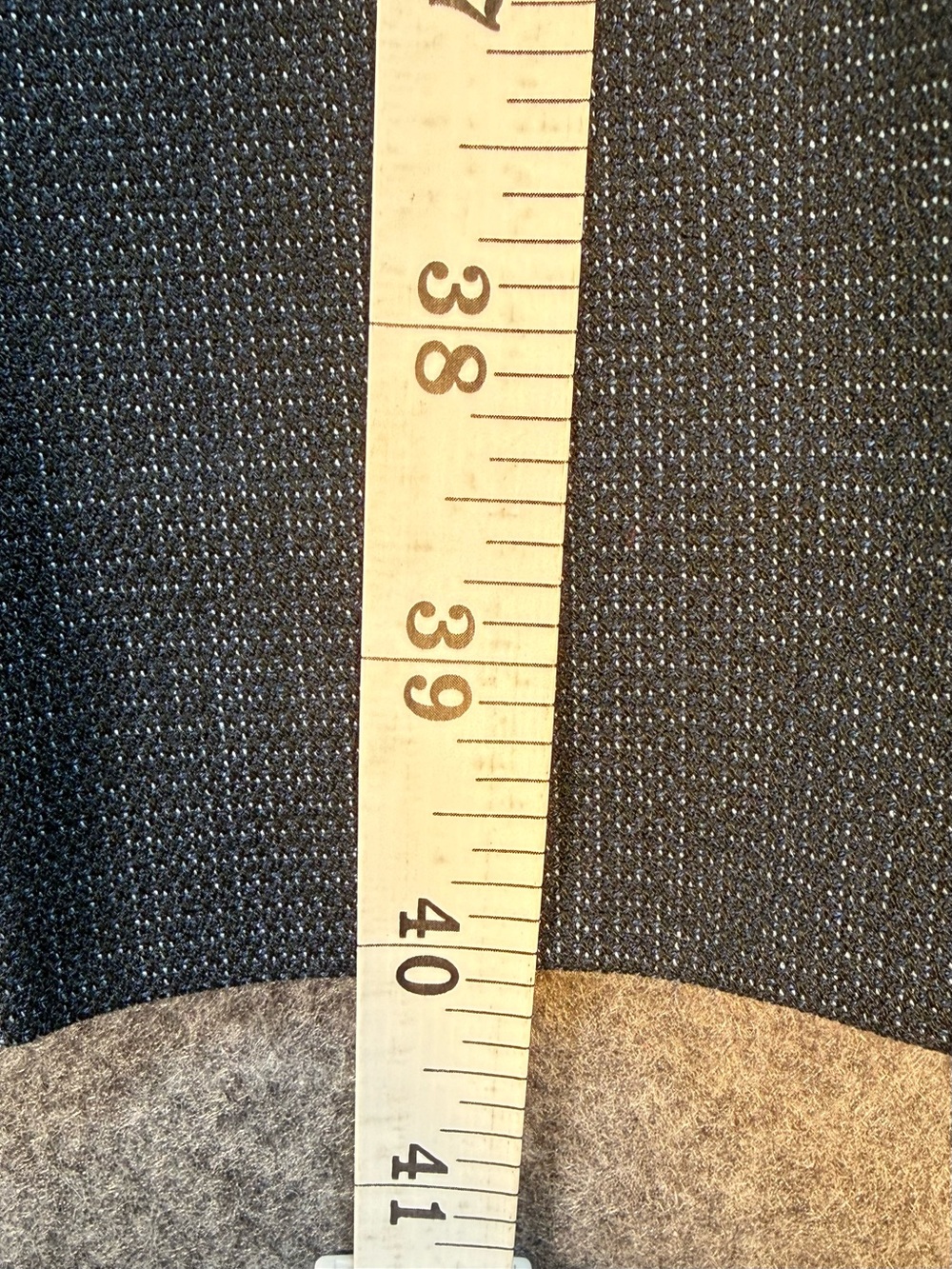 LOFT Petites Marisa Trouser Wide Leg Career Pants Navy Blue 8P Tailored - Picture 4 of 12